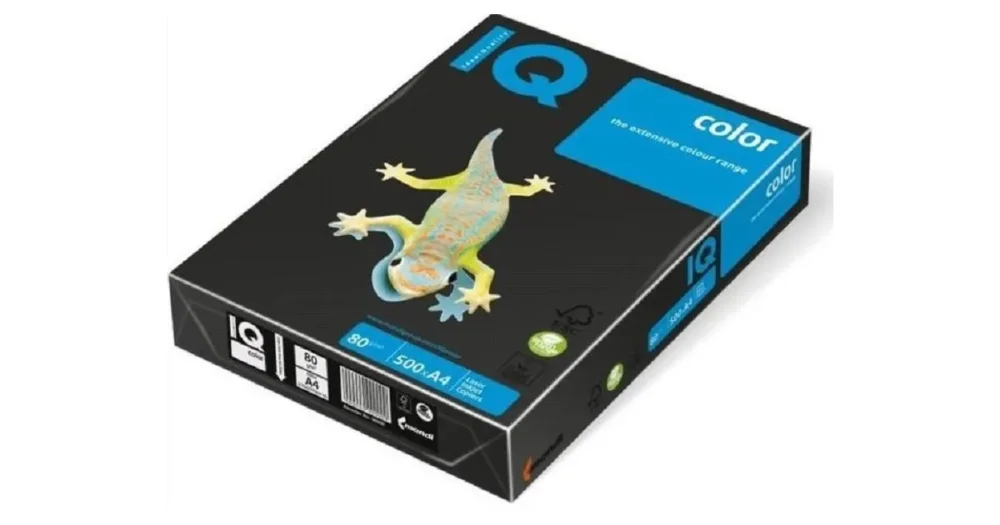 Ihned K Objednání Barevný kancelářský papír A4 80g IQ Color, 500 ls - černá