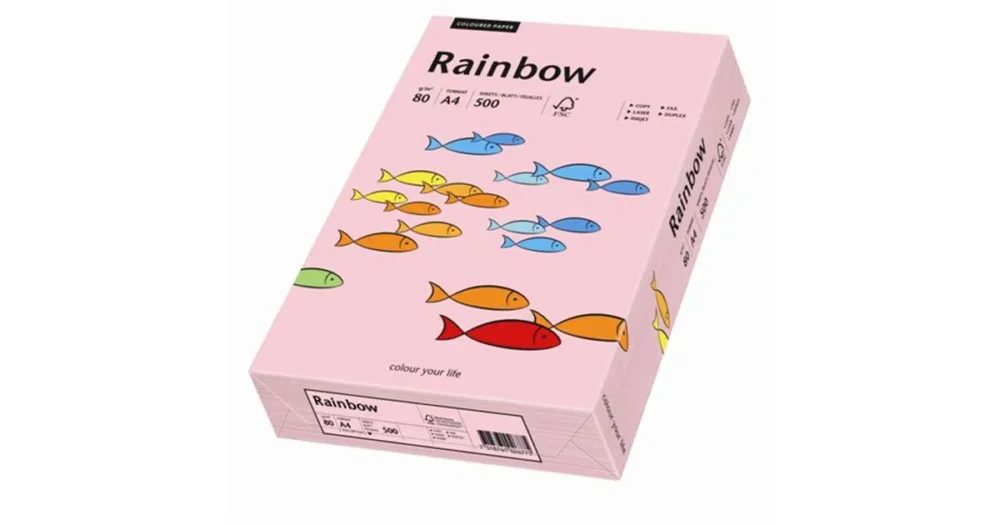 Oblíbený Barevný kancelářský papír A4 80g IQ Color, 500 ls - růžová pastelová světlá
