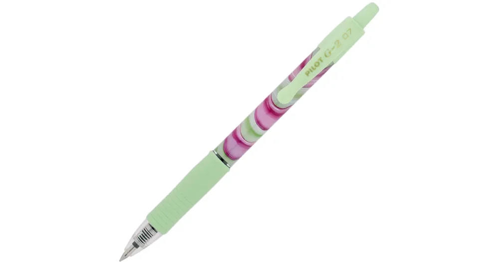 Gelový roller Pilot G-2 Flow LTD.,střední hrot 0,7mm, zelená - inkoust černý Přímo Od Výrobce