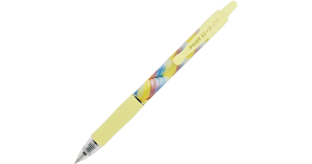 Akční Nabídka Gelový roller Pilot G-2 Flow LTD.,střední hrot 0,7mm, žlutá - inkoust černý