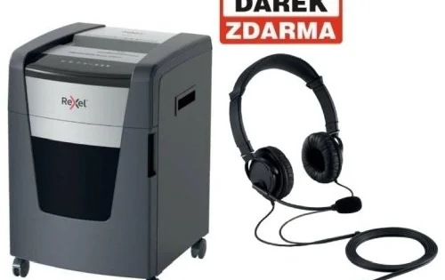 Aktuální Stroj skartovací Rexel Momentum Extra XP512+ (2x 15mm)