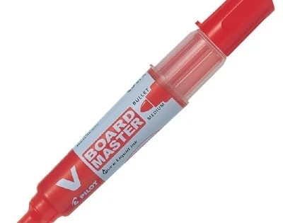 Akční Nabídka Popisovač natabule V Board Master Begreen, červený