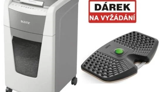 Stroj skartovací Leitz IQ AutoFeed 300 P4 (4x 28mm) Nová Kolekce