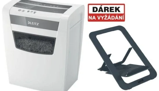 Aktuální Stroj skartovací Leitz IQ Home Office P4 (4x 28mm)