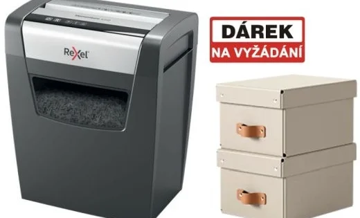 Omezená Nabídka Stroj skartovací Rexel Momentum X312 (5x 42mm)