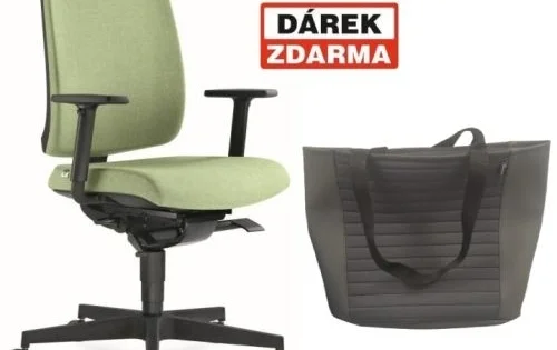 Objednat Nyní Židle kancelářská Leaf 500-SYB, zelená
