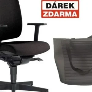 Židle kancelářská Leaf 500-SYB, černá Ihned K Objednání
