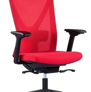 Židle kancelářská Nyon, hlavová opěrka, červená Top Prodej