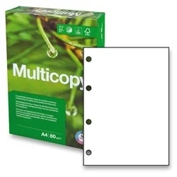Časově Omezené Papír xerografický Multicopy 4x perf., 80g (balení 500list