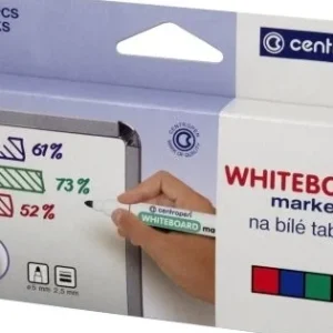 Značkovač Centropen 8559stíratelný, sada 4ks Top Prodej