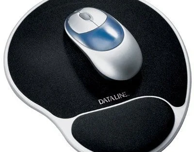 Autentický Podložka pod myš gelová Silver