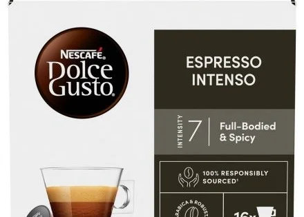 Časově Omezené Kapsle Nescafé Dolce Gusto Espresso Intenso, 16ks