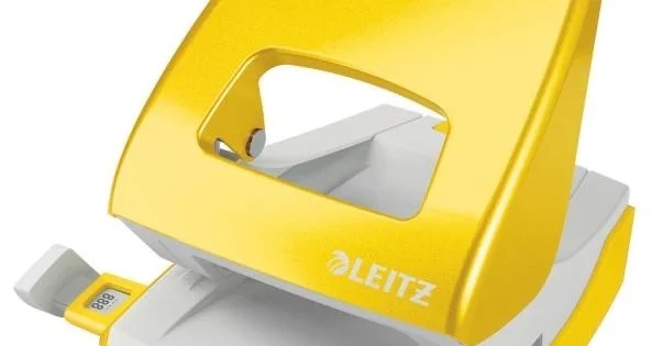 Akční Cena Děrovač stolní Leitz NeXXt WOW 5008, 30listů, žlutý
