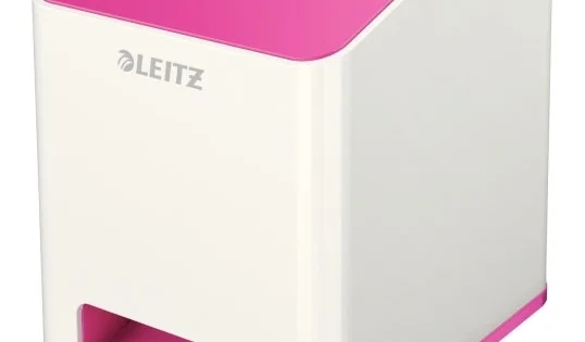 Výprodej Stojánek natužky Leitz WOW, hudební, bílý/růžový