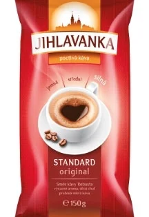 Káva Jihlavanka Standard, mletá, 150g Autentický