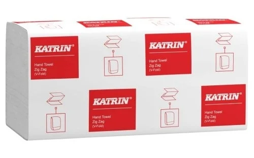 Ručníky papírové Katrin Basic 100669, jednovrstvé, Z-Z, šedé Omezená Nabídka