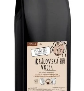 Levný Káva Královská volba, zrnková, 1kg