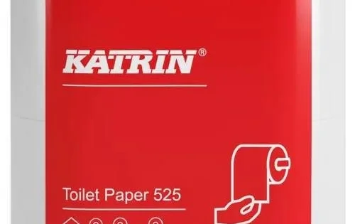 Papír toaletní Katrin 93595, dvouvrstvý, celulóza, 4ks Objednat Nyní