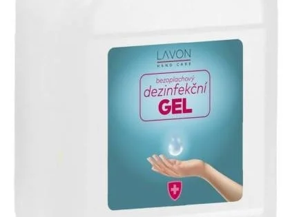 Poslední Šance Dezinfekce naruce Lavon, gelová, satesty, 5l