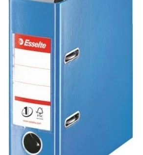 Výprodej Pořadač pákový Esselte No. 1 Power Vivida A5 75mm, modrý