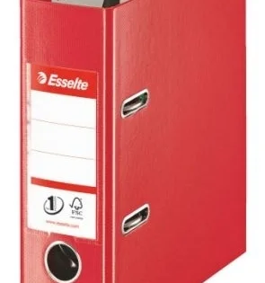 Pořadač pákový Esselte No. 1 Power Vivida A5 75mm, červený Nejlepší Cena