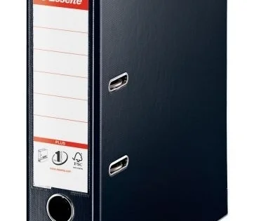 Originální Pořadač pákový No. 1 Power A4 VIVIDA PLUS, 80mm, černý