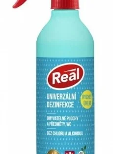 Prostředek dezinfekční Real 500ml, univerzální Akční Cena