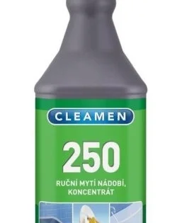 Prostředek nanádobí CLEAMEN 250, koncentrovaný, 1l Akce