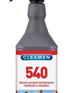 Aktuální Prostředek čisticí CLEAMEN 540, dezinfekce ploch, 1l