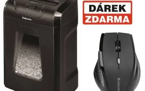 Víkendová Akce Stroj skartovací Fellowes 12C (4x 40mm)