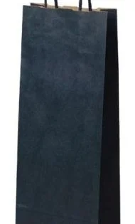 Taška papírová 15x8x40cm navíno, modrá Přímo Od Výrobce