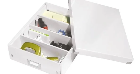 Nejlepší Cena Box archivační organizační Leitz Click-N-Store M (A4), bílý
