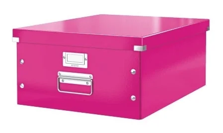 Krabice archivační Leitz Click-N-Store L (A3), růžová Přímo Od Výrobce