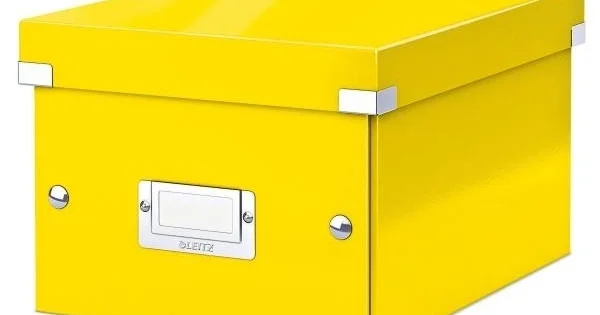 Akce Krabice archivační Leitz Click-N-Store S (A5), žlutá