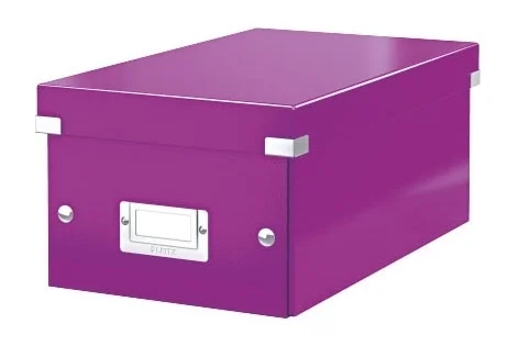 Krabice archivační naDVD Leitz Click-N-Store, purpurová Hit Sezóny