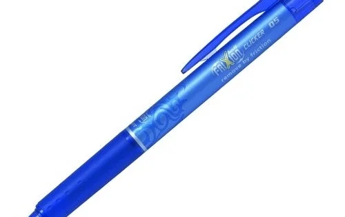 Pero kuličkové Pilot Frixion Clicker 0,5, modré Horká Nabídka