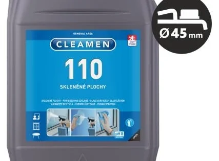Časově Omezené Prostředek čisticí CLEAMEN 110naskleněné plochy, 5l