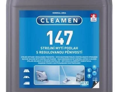 Prostředek čisticí CLEAMEN 147, strojní čištění podlah, 5l Hit Sezóny
