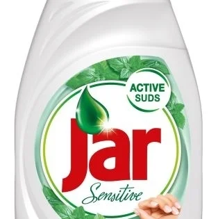 Nová Kolekce Prostředek čisticí Jar Sensitive Tea Tree & Mint 900ml
