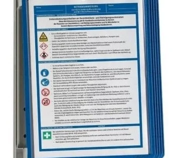Držák nástěnný Durable Vario Magnet Wall, 5kapes, modrý Super Cena