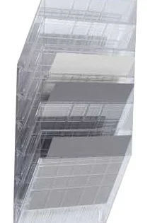 Odkladač nástěnný Flexiboxx 6 A4, našířku, čirý Kup Teď