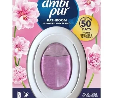 Ověžovač vzduchu Ambi Pur Bathroom, flowers & spring Omezená Nabídka