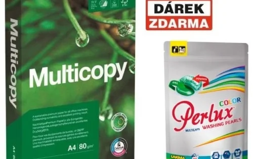 Papír Multicopy Original A4, 80g, 500l., 30balíků - Akce Oblíbený