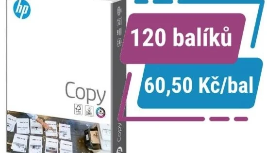 Must-Have Papír xer. HP Copy CHP910 A4, 80g, 500l., 120bal. - Akce