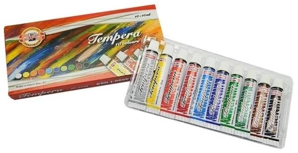 Bezpečná Platba Barva temperová Koh-i-noor, 10ml, 10barev