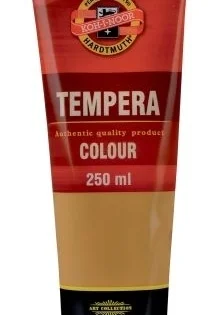 Novinka Barva temperová Koh-i-noor, 250ml, přírodní hnědá