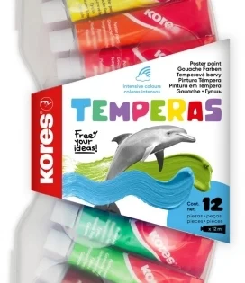 Barvy temperové Kores 12x 12ml Koupit Online