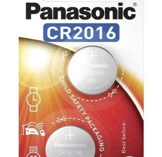 Cenová Bomba Baterie Panasonic CR-2016/2BK, knoflíková, 2ks