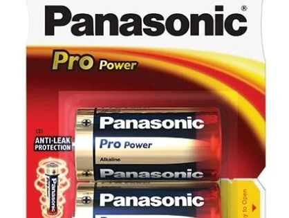 Baterie alkalická Panasonic LR14 Pro Power, 2ks Sezónní Sleva
