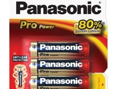 Vrácení Zdarma Baterie alkalická Panasonic LR6 Pro Power, 4ks